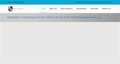 Desktop Screenshot of knightridersinc.com
